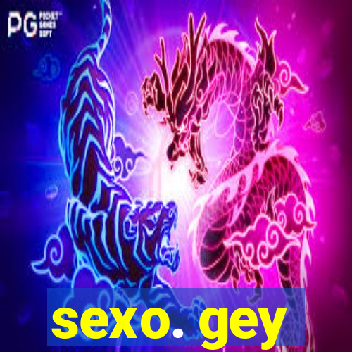 sexo. gey